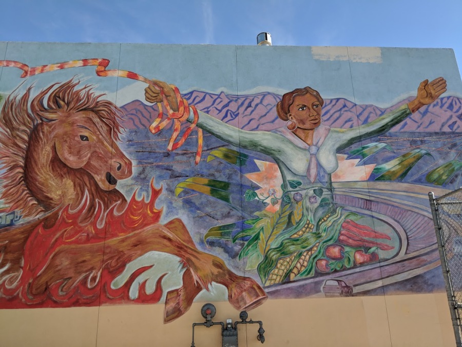 mural barelas community center